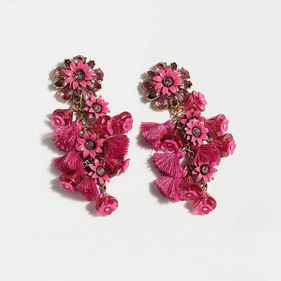 J. Crew Bloom statement earrings - Picture 2 of 6